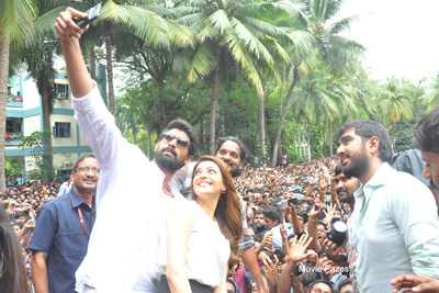 Nene Raju Nene Mantri Team Promotions